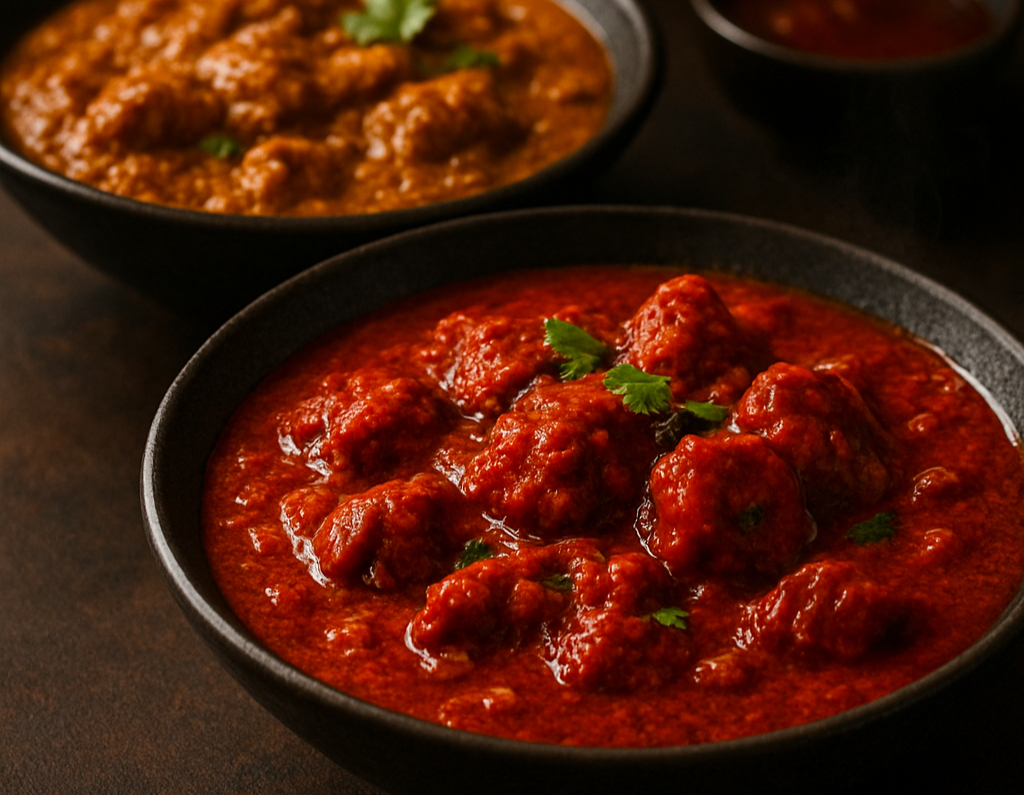 Arranged Food and Objects