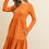 Thumbnail: Solid Long Sleeve Double Layered Ruffle Dress