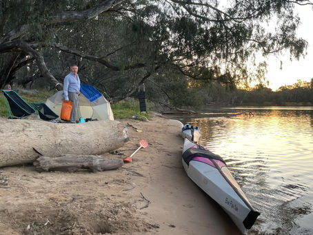 How to pack like a pro for kayaking the Murray River in my 488T folding kayak