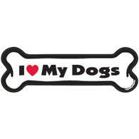 "I Love my Dogs" Magnet