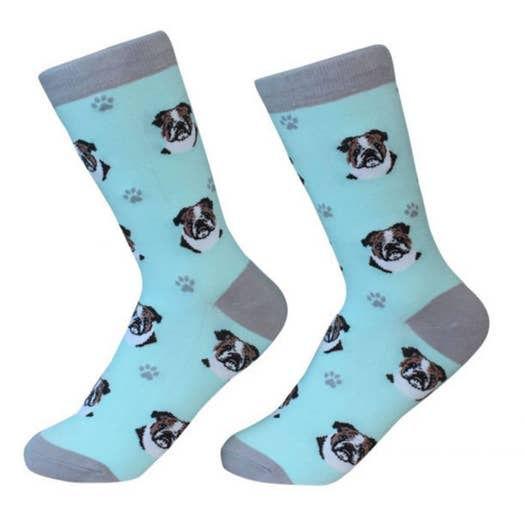English Bulldog Socks