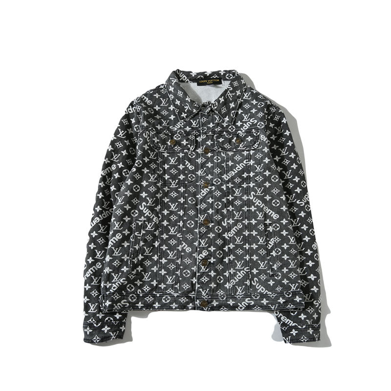 Miniatura: Chaqueta Tejana Louis Vuitton x Supreme