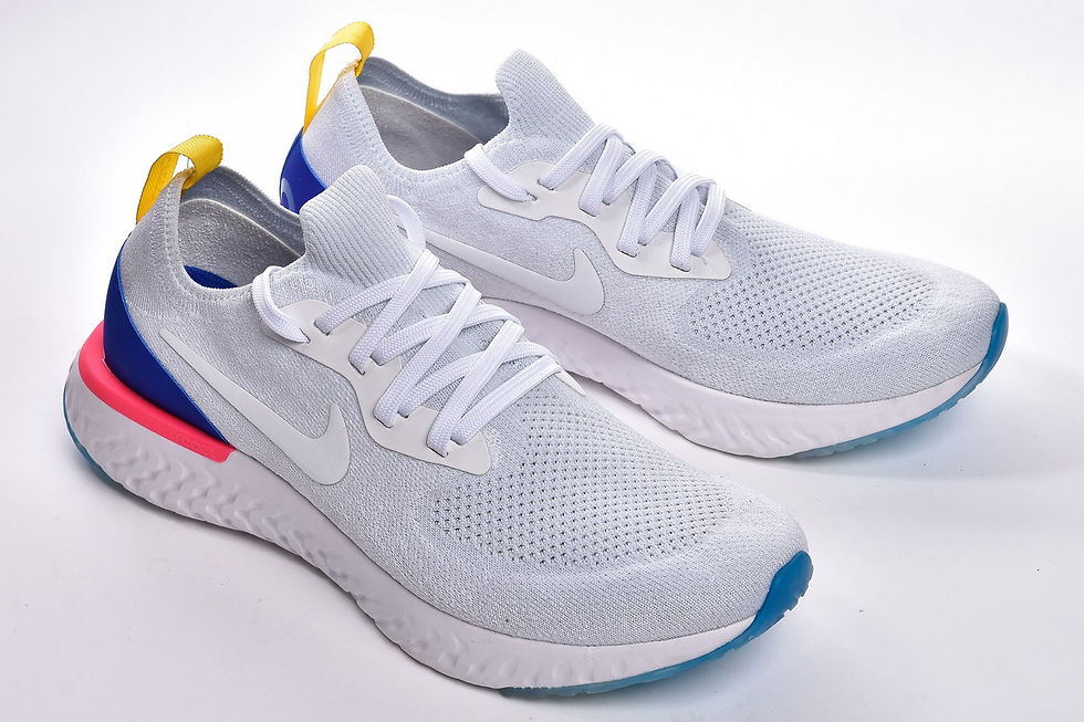 Miniatura: Epic React Flyknit "White Racer Blue Pink"