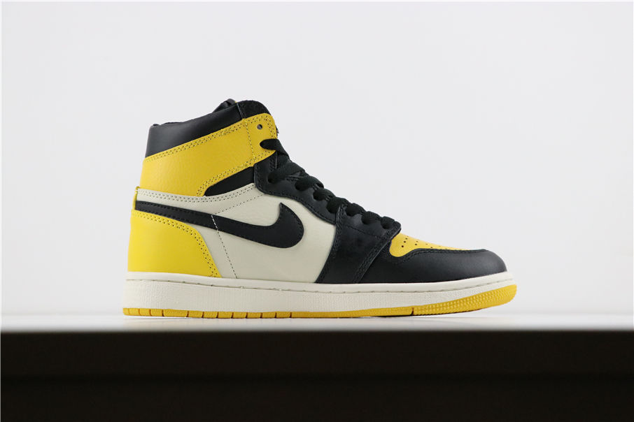 Miniatura: Air Jordan 1 High Retro Yellow Black