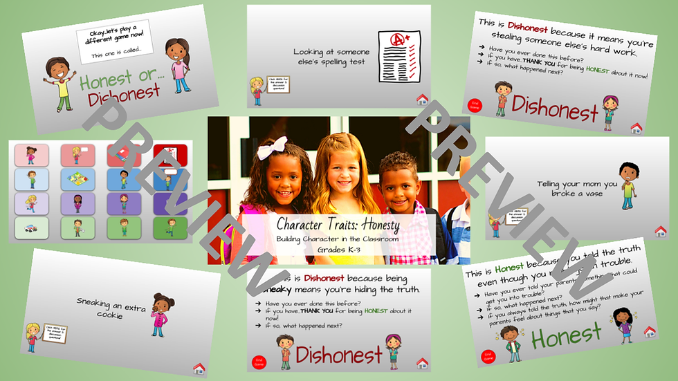 Character Traits Honesty