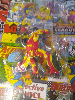 Llavero Goma Iron man