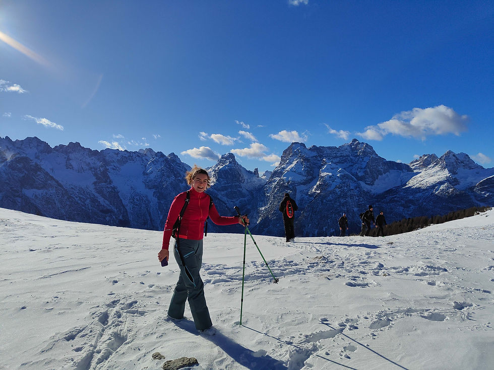 ciaspolata rifugio città di carpi