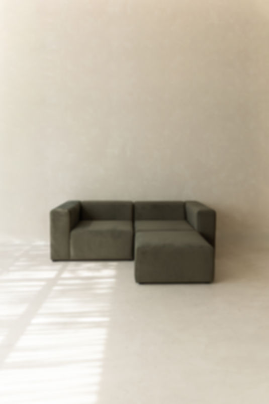 Sala Cubi 2 plazas + Ottoman