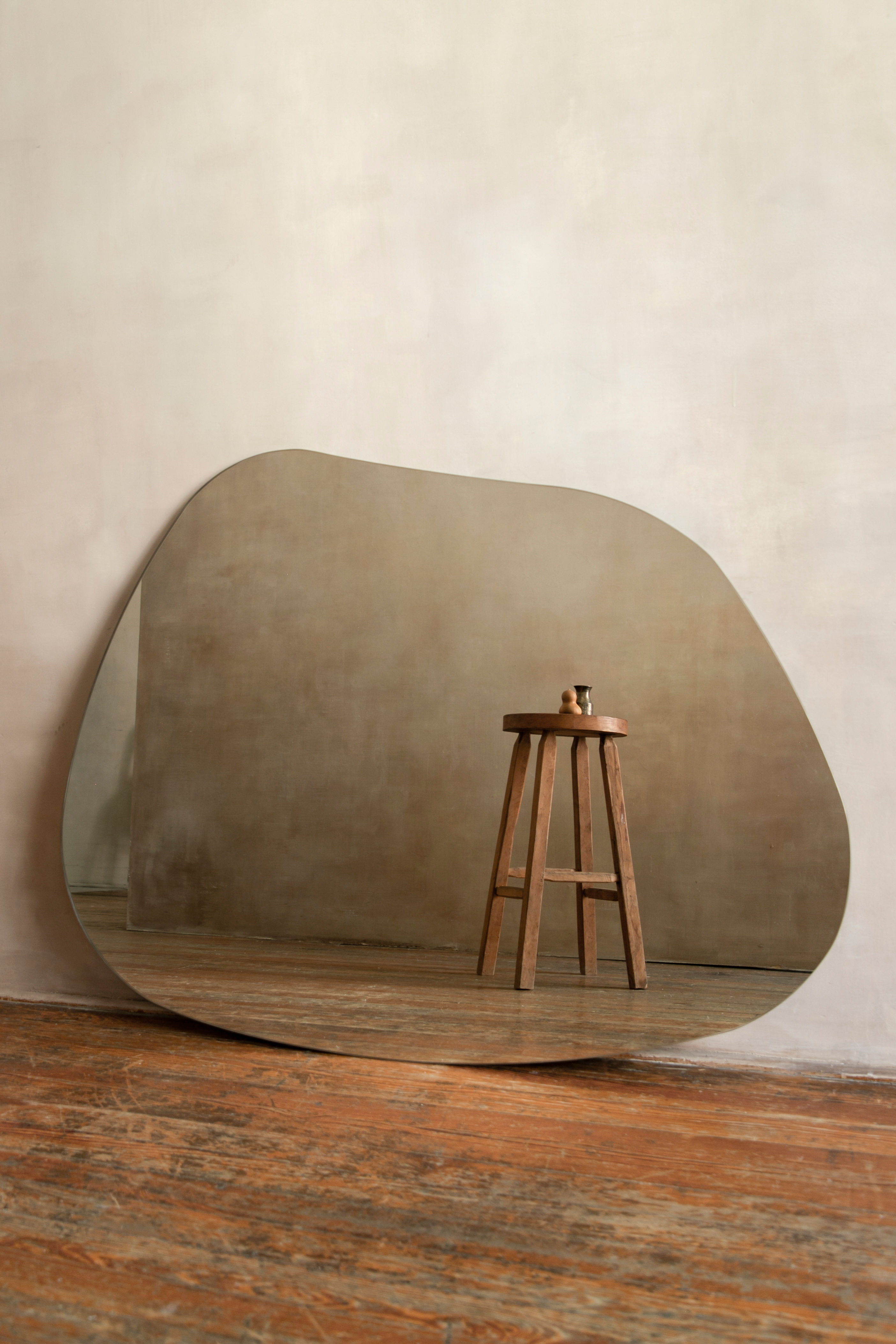 Espejo abstracto "C" XL