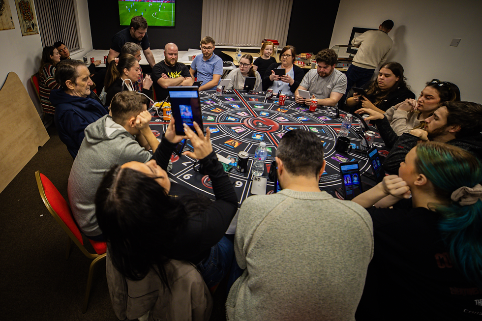 Regulars and new joiners gather to begin. Photograph: Conspiracy Live