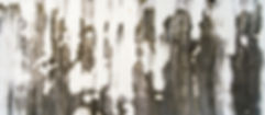 Texture of old gray concrete wall for background. Rust​ damaged​ to​ surface​ wall​ concre