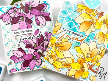 Celebration Stencils Techniques: AECP Class Projects