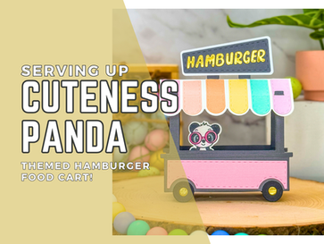 Serving Up Cuteness: Panda Themed Food Cart! | Video Tutorial
