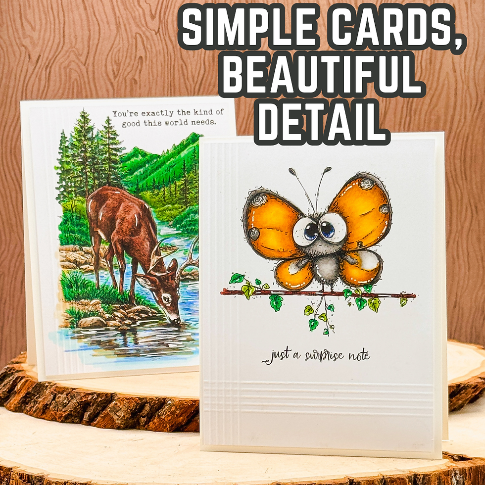 How to Layer Alcohol Markers and Colored Pencils for Beautiful Handmade Cards