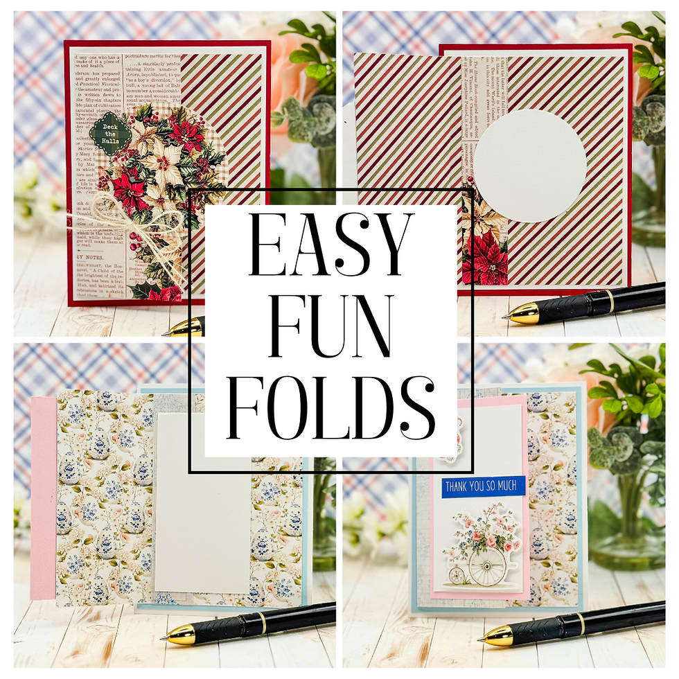 Two Quick and Easy Card Ideas: Perfect for Mass Producing Cards