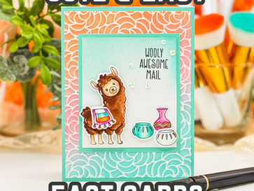 Easy Cardmaking Ideas with Ink Blending and Simple Layers