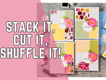 Unleash Your Creativity and Make Stunning Cards with the Stack Cut Shuffle Technique: Video Tutorial