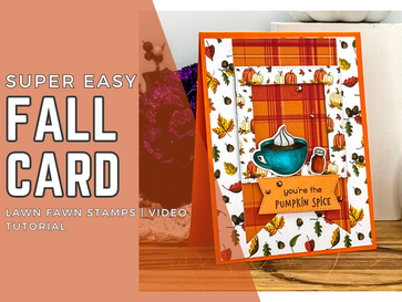Super Easy Fall Card | Video Tutorial