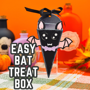 Batty for Halloween: A Cute 3D Treat Box
