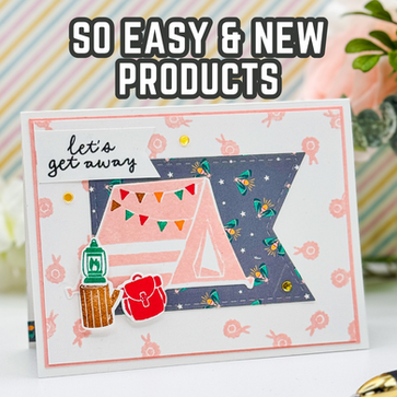 Simple Handmade Camping Card | Catherine Pooler Designs April 2026 Trial Mix Release