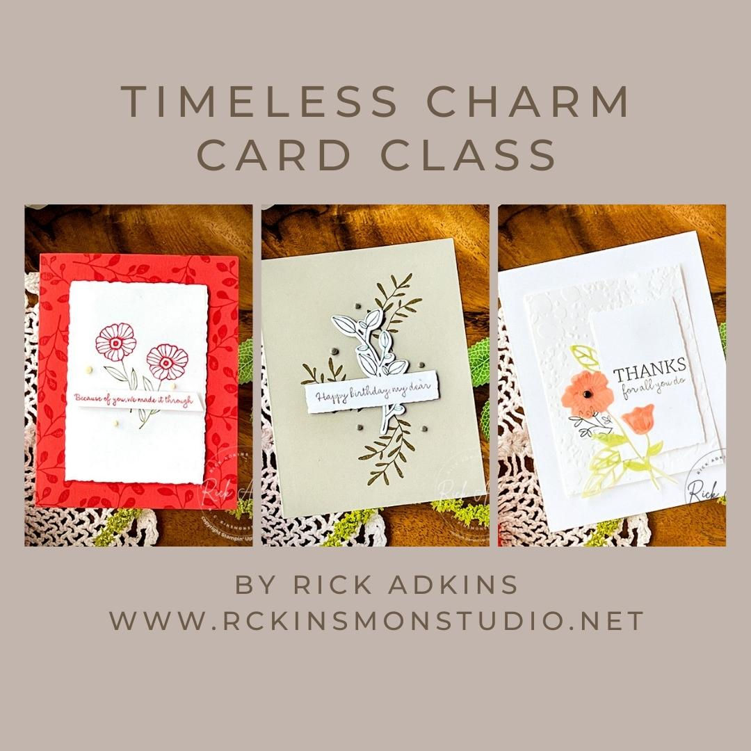 Timeless Charm Card Class Tutorial