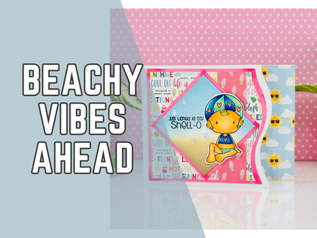 Sneak Peek: Sugarplum Summer Stamp Set from C.C. Designs | Beachy Card Idea