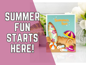 Create Stunning Beach Cards! | Card Sketch For August
