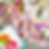 Colorful handmade greeting cards with floral, fairy, and whimsical designs. Visible text: "It's your Birthday!" Variety of vibrant colors and patterns.