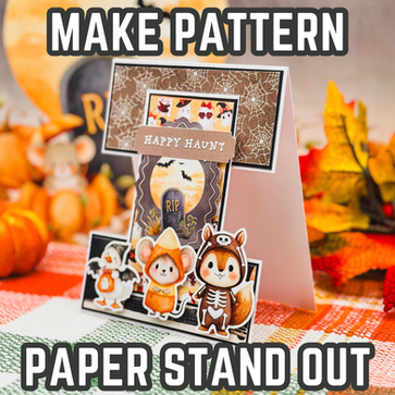 Split Fold and Haunt: A Halloween Fun Fold Card