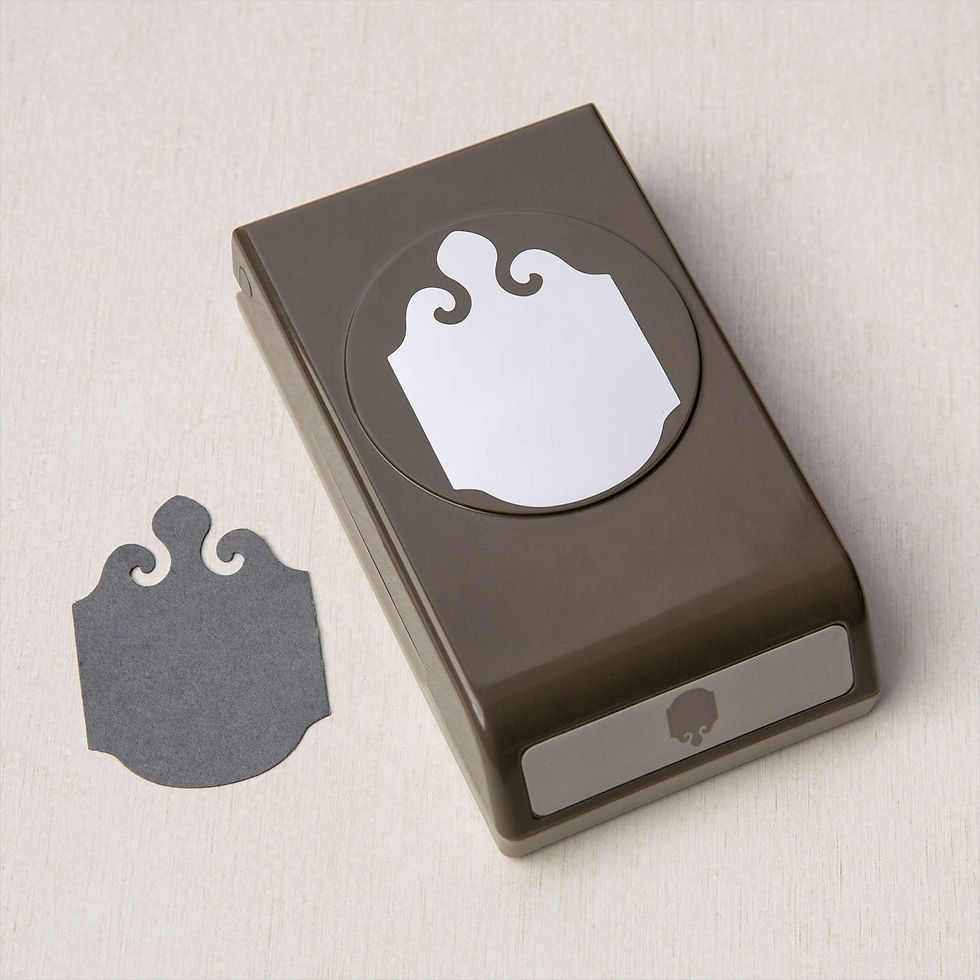 punch from Stampin' Up! called the Elegant Tag Punch
