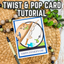 Interactive Cardmaking Tutorial: Master the Twist & Pop Mechanism for Clean and Simple Handmade Cards
