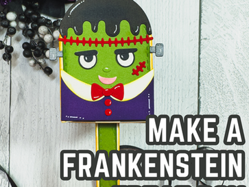 A Popsicle Box Gets a Spooky Halloween Makeover