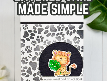 Friendship Card Tutorial with The Rabbit Hole Designs Wild & Free Stamp Set