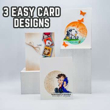 3 Clean and Simple Card Designs Using C.C. Designs April 2026 New Release Stamps