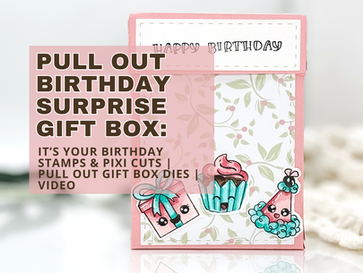 Pull Out Birthday Surprise Gift Box: Video