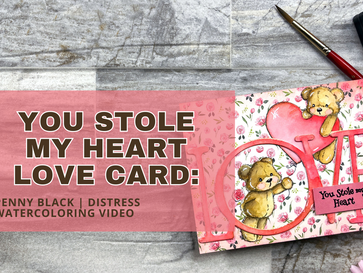 Effortless Watercoloring with Distress Ink | Video Tutorial