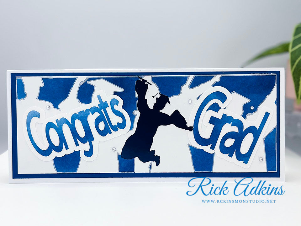 Slimline Graduation Card by Rick Adkins4