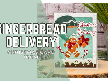 Festive and Easy Clean and Layered Christmas Card | Candy Christmas Dies | Spellbinders