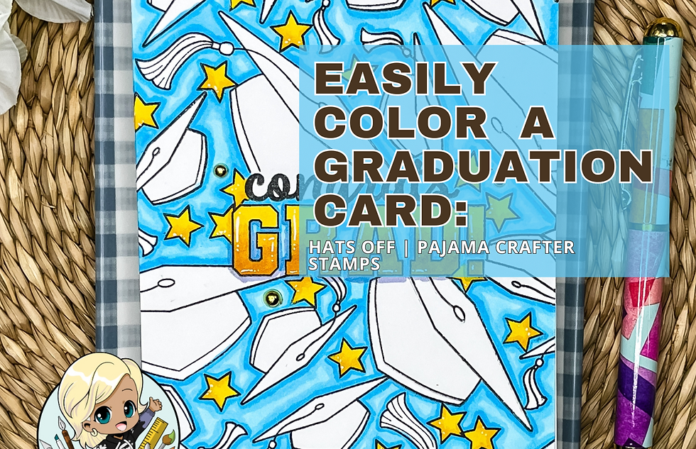 Hats Off Graduation Card by Rick Adkins Blog Banner