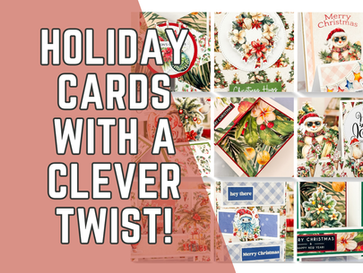 New Card Class Alert: Merry & Bright… and Folded Just Right!