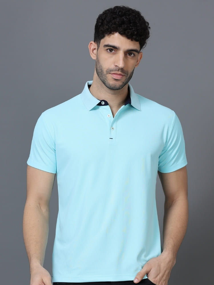 ElevaTee Polo - Mint Blue