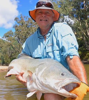 Brad holding a monster fish