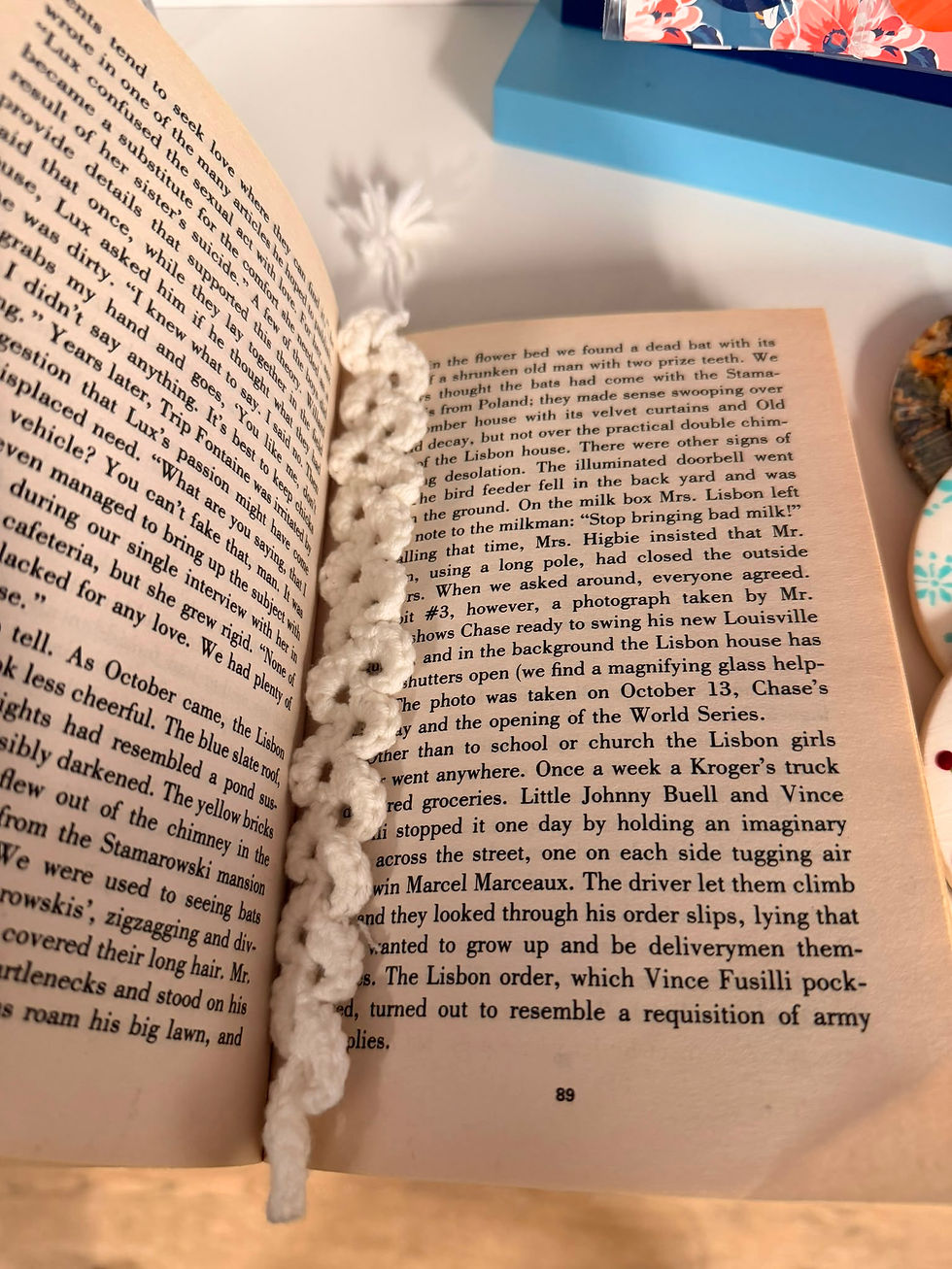 Thumbnail: Crochet bookmarks