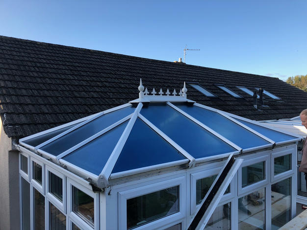 BEFORE Conservatory Roof