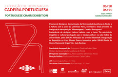 Copos Ritzenhoff ilustrados por autores portugueses na Exposição de Homenagem à Cadeira Portuguesa -