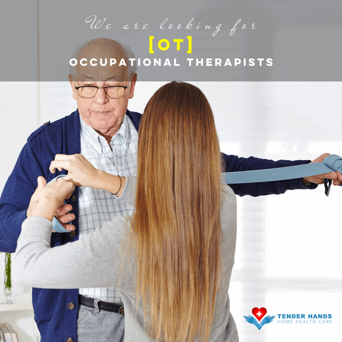 WE ARE LOOKING FOR OCCUPATIONAL THERAPISTS...