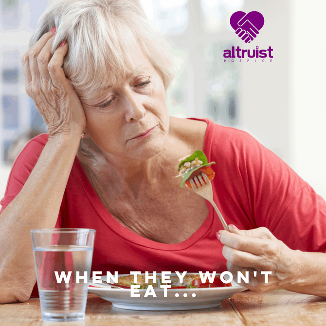 WHEN THEY WON'T EAT...