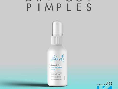 DRY OUT YOUR PIMPLES WITH DYNAMIC DUO FACE & BODY SPRAY