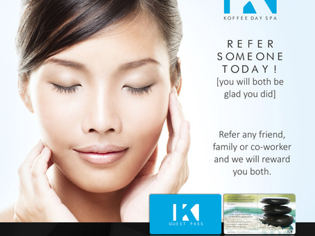 REFER SOMEONE TODAY AND SAVE!