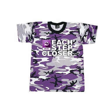 PURPLE CAMO T-SHIRT